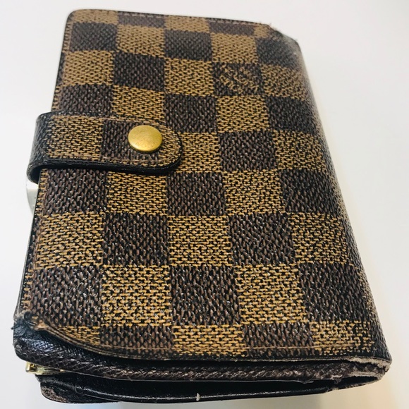 SET - 3 LOUIS VUITTON Monogram Ebene Wallet Folio - Picture 11 of 16